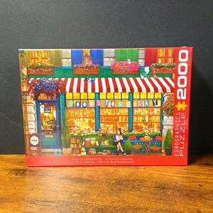 The Old Bookstore 2000 Piece Jigsaw Puzzle Eurographics New